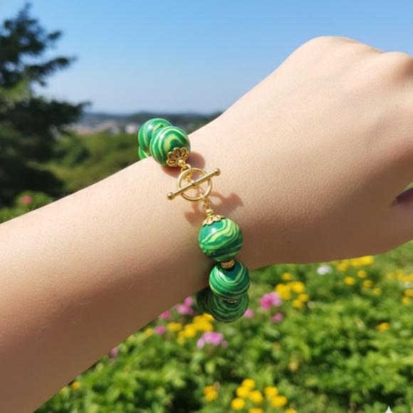 Artisan Polymer Clay Beaded Bracelets | Handmade & Unique - Picture 2 of 11